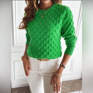 SHEIN - Crew Neck Sweater - size L - NWOT